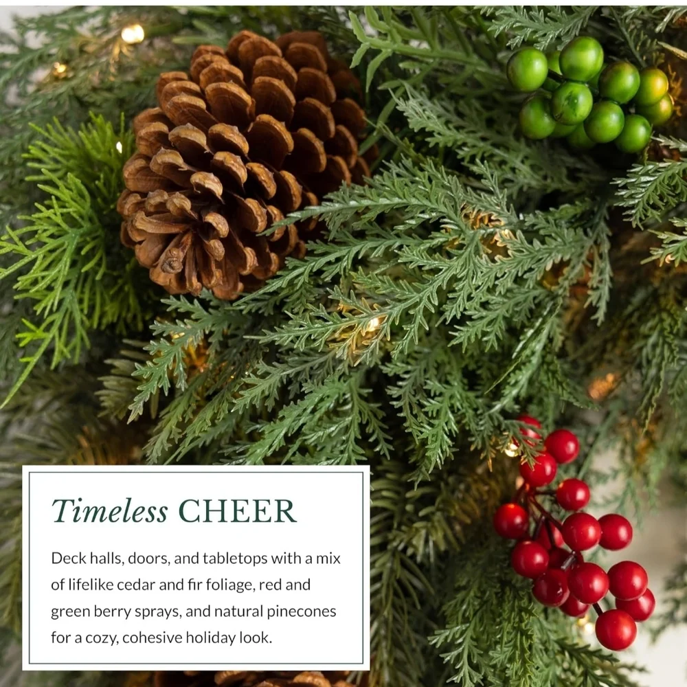 Balsam Hill Outdoor 10' Garland